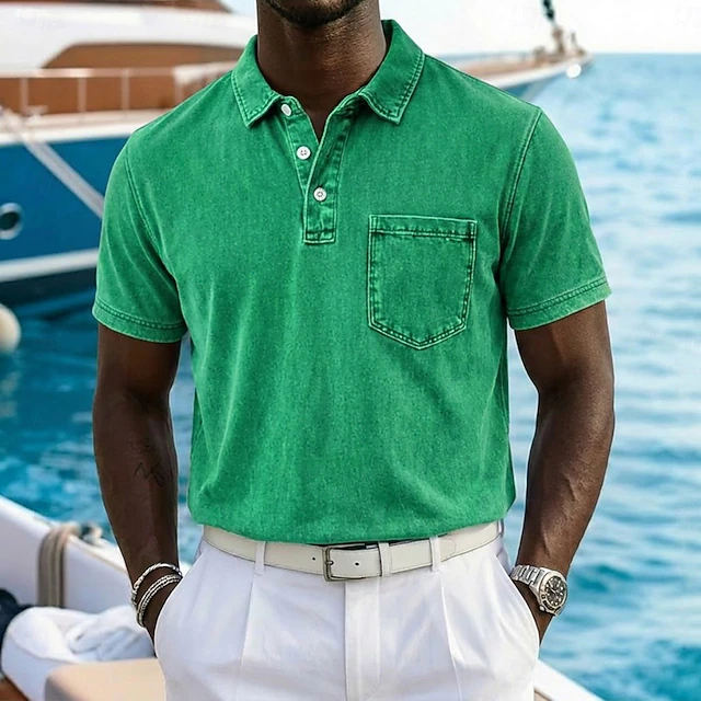 Elian | Polera polo lavada