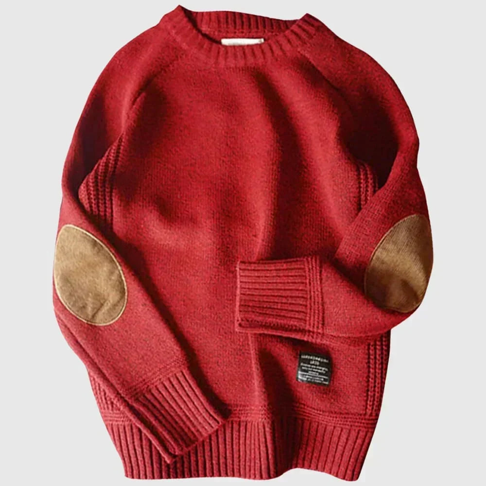 Ariel | Sweater clásico con coderas
