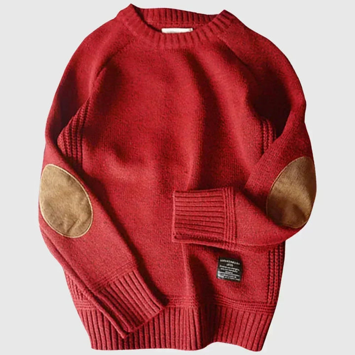 Ariel | Sweater clásico con coderas