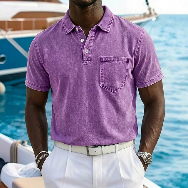 Elian | Polera polo lavada