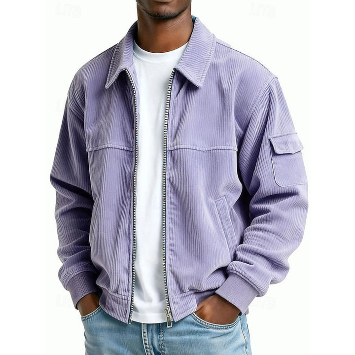Jonás | Chaqueta de textura acanalada