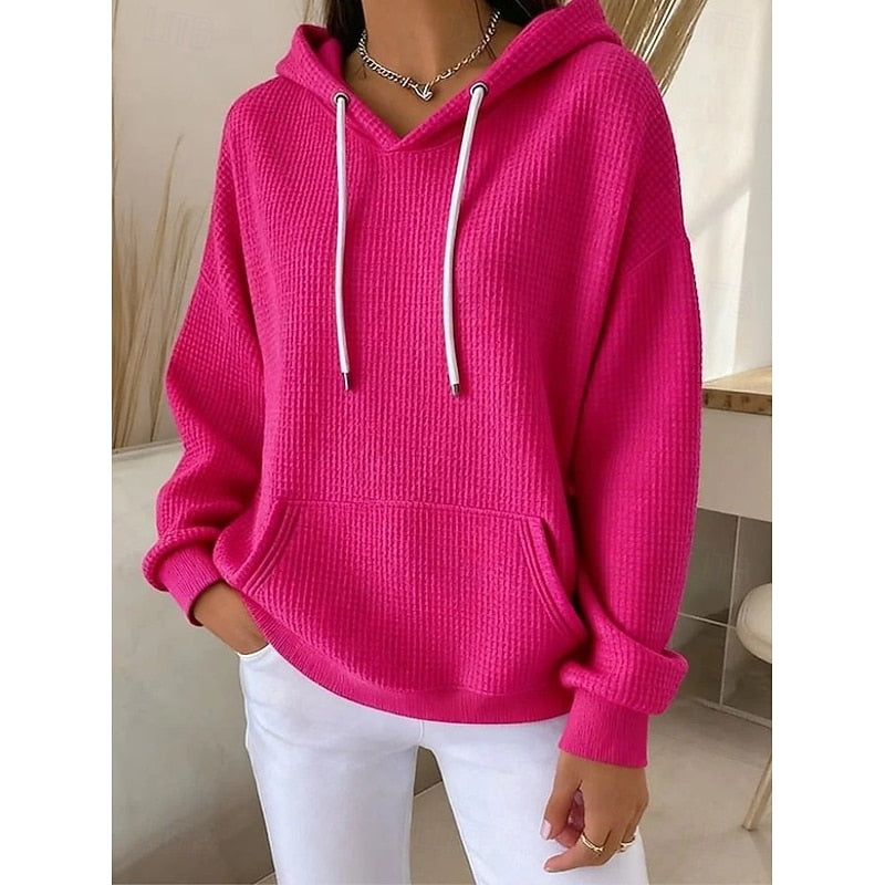 Lourdes | Polerón con capucha texturado