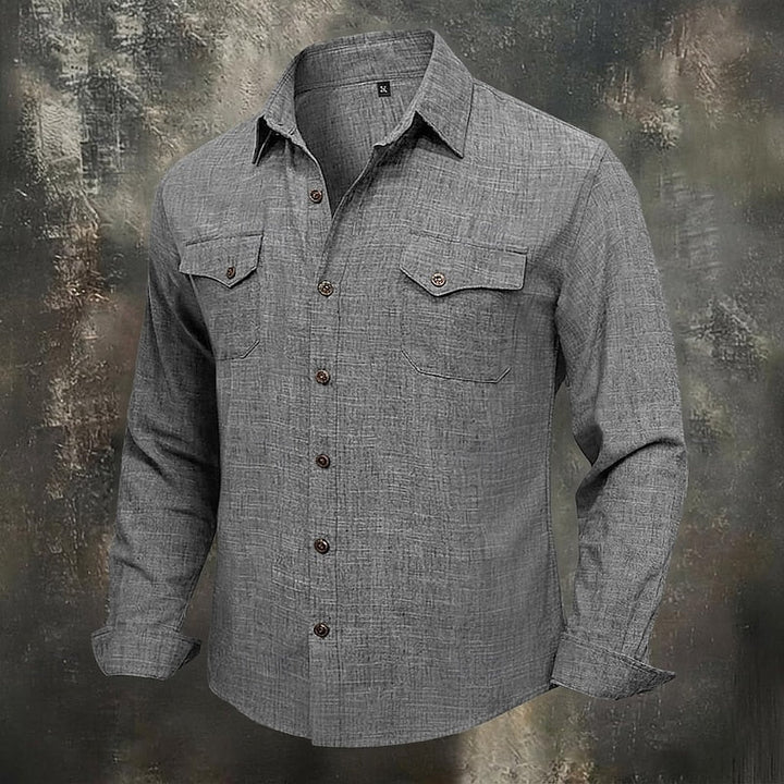 Aillañir | Camisa de botones relajada para hombre