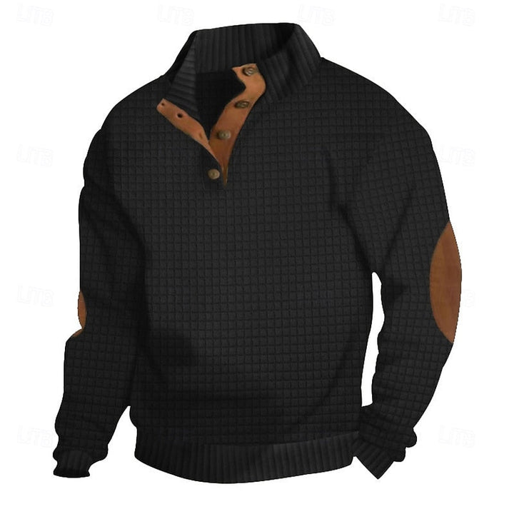 Patricio | Sweater texturado con cuello alto