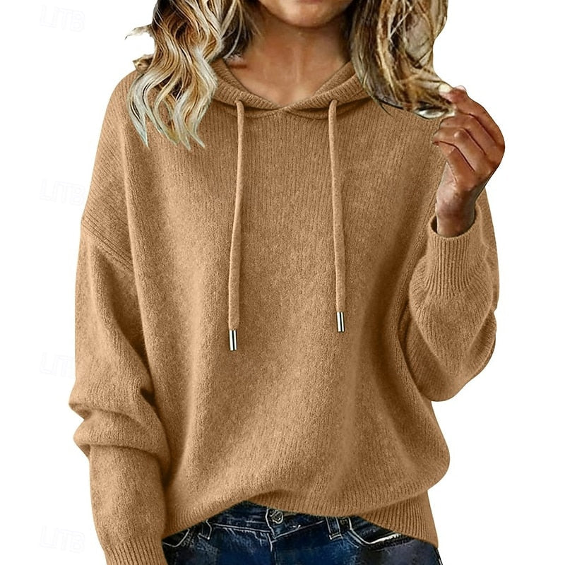 Ana Rosa | Sweater con capucha holgado
