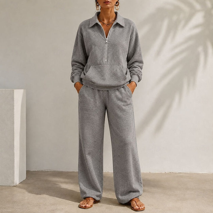 Lien | Conjunto de dos piezas con cuello y cierre
