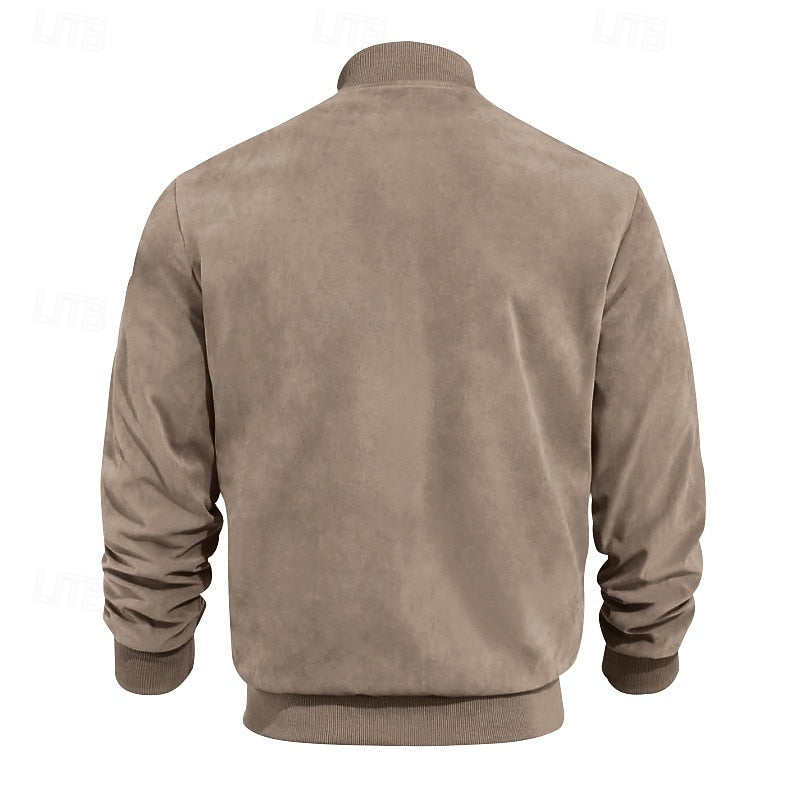 Ariel | Chaqueta con cierre y cuello alto
