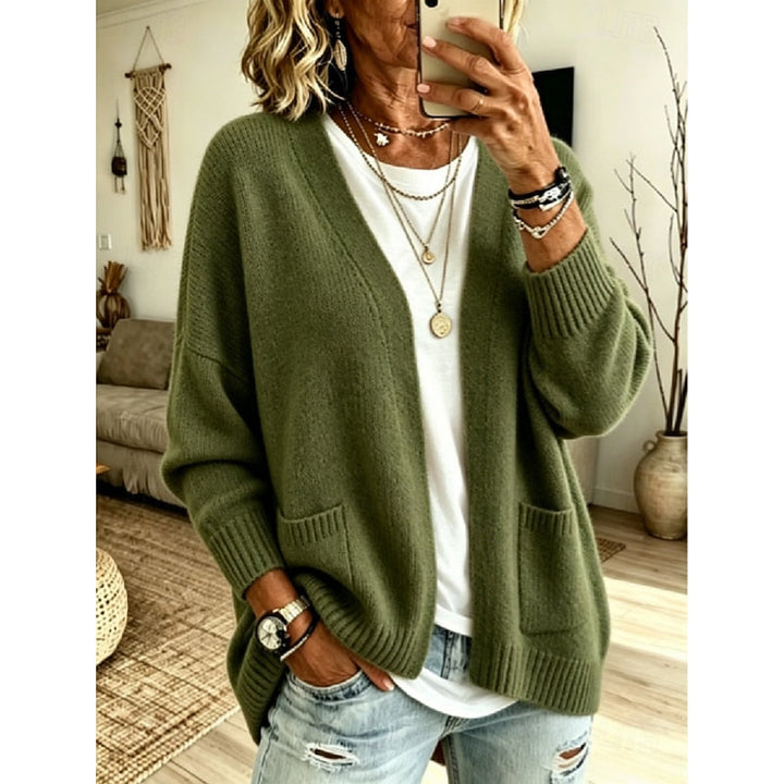 Maruja | Cardigan abierto holgado