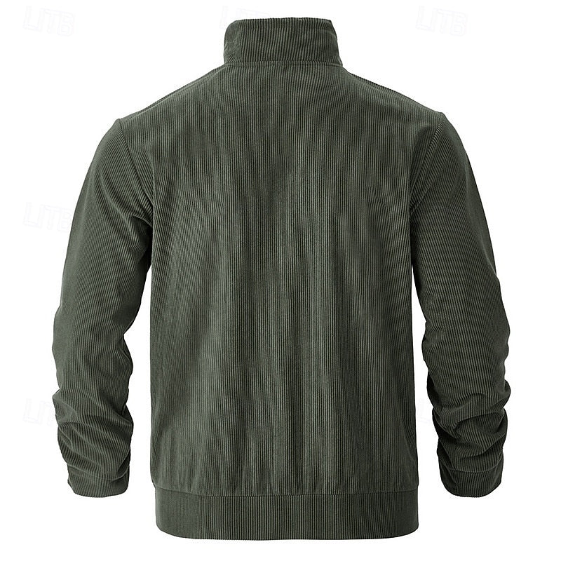 Rigoberto | Chaqueta acanalada con botones