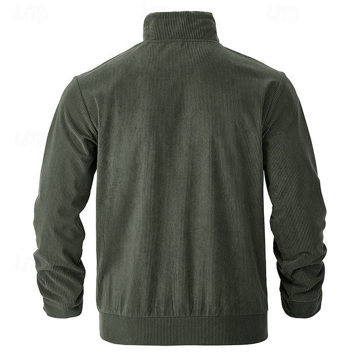 Rigoberto | Chaqueta acanalada con botones