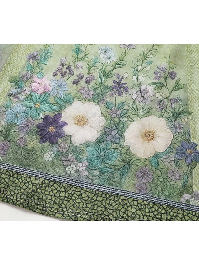 Mariana Paz | Blusa floral escote V