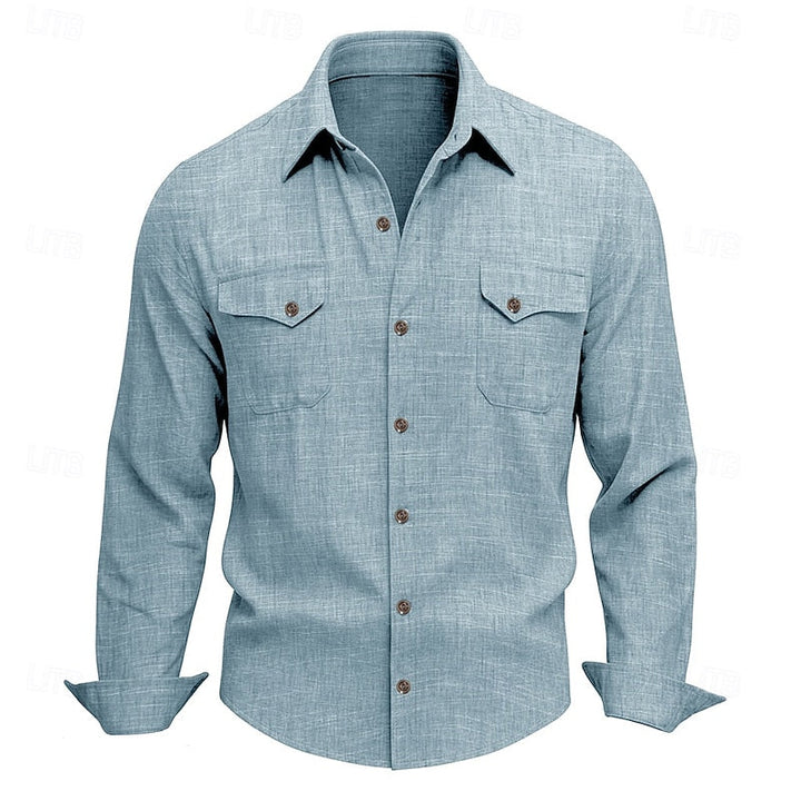 Aillañir | Camisa de botones relajada para hombre