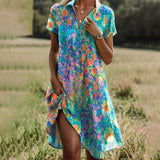 Belén | Vestido camisero floral