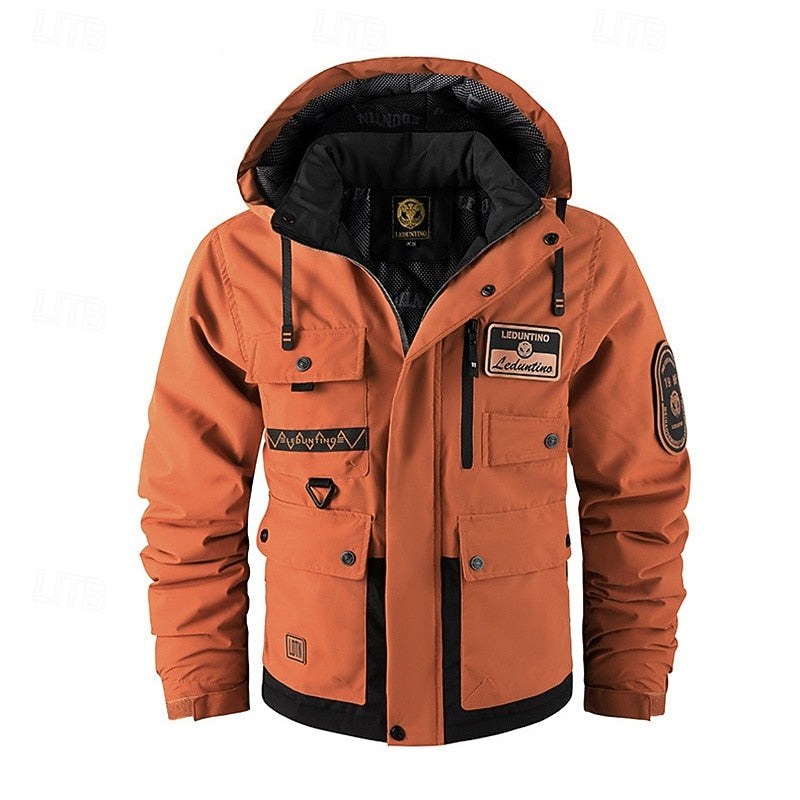Gerhard | Parka con capucha multibolsillos