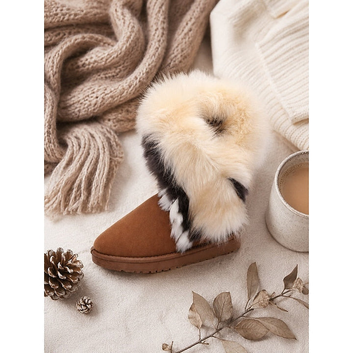 Esperanza | Botas de invierno con ribete peludo