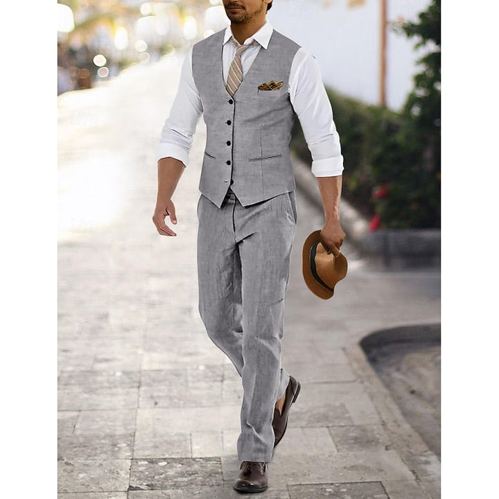 Fabio | Conjunto de dos piezas entallado para hombre
