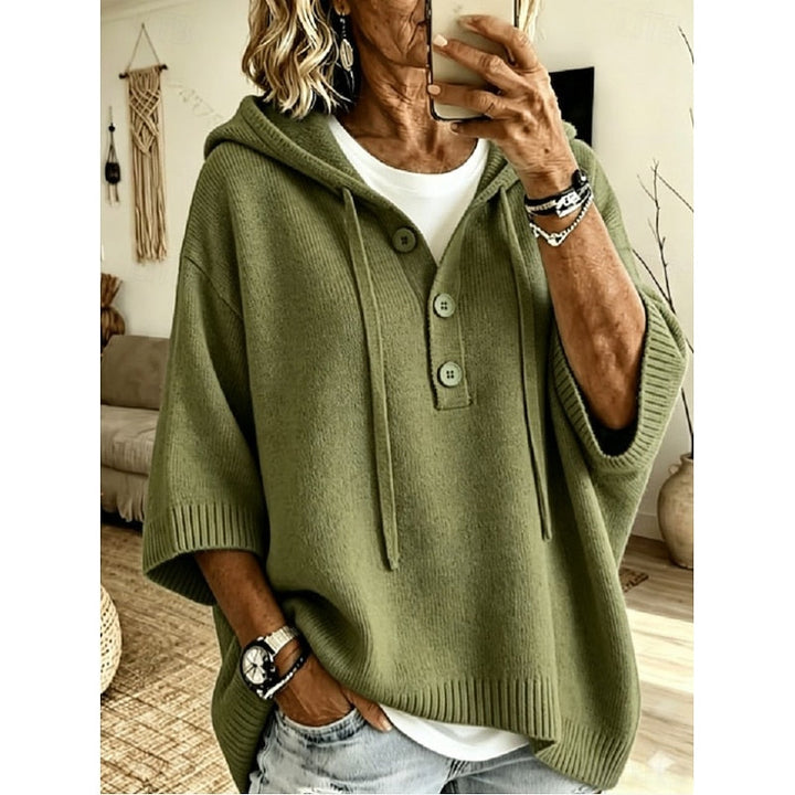 Venancia | Sweater con capucha holgado