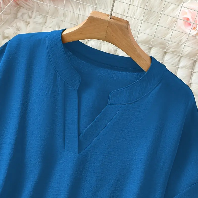 Maribel | Blusa manga media con escote en V
