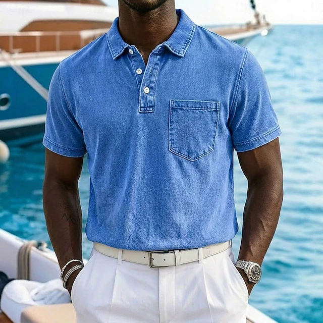 Elian | Polera polo lavada