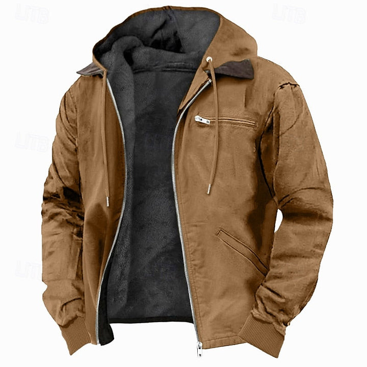 Óscar | Chaqueta con capucha forrada en polar
