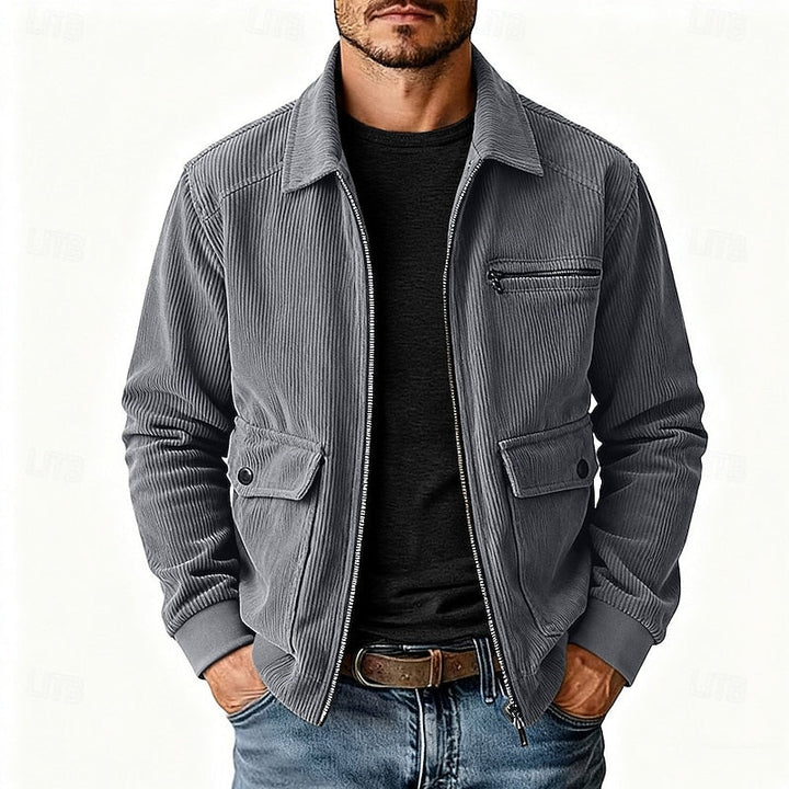 Marco | Chaqueta de cotelé con cuello camisero