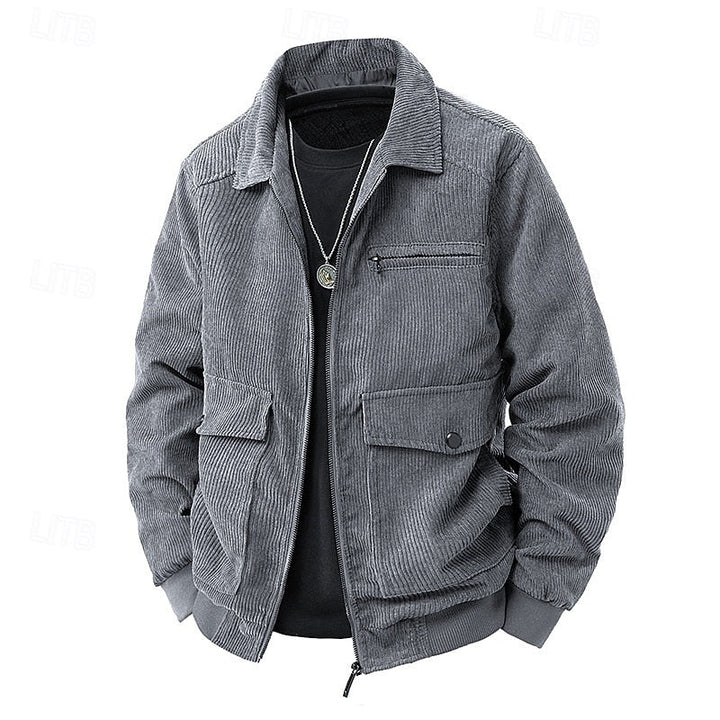 Marco | Chaqueta de cotelé con cuello camisero