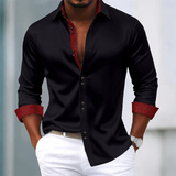 Egidio | Camisa con contraste