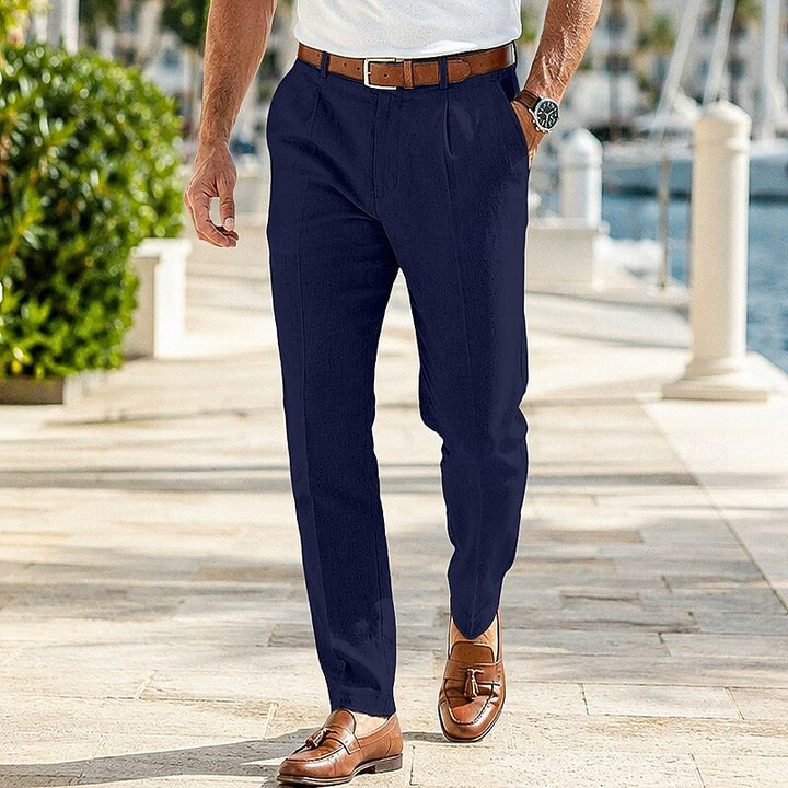 Alexandro | Pantalón de vestir con pinzas