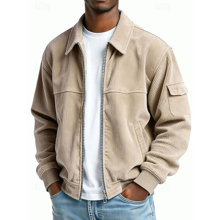 Jonás | Chaqueta de textura acanalada