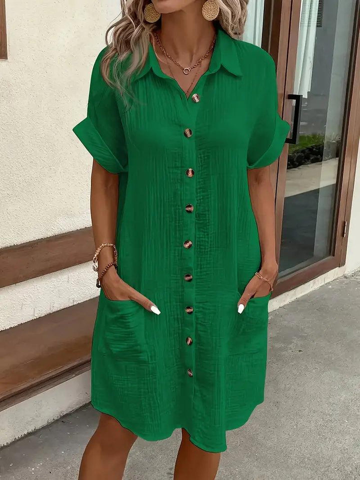 Betsabé | Vestido camisero con botones