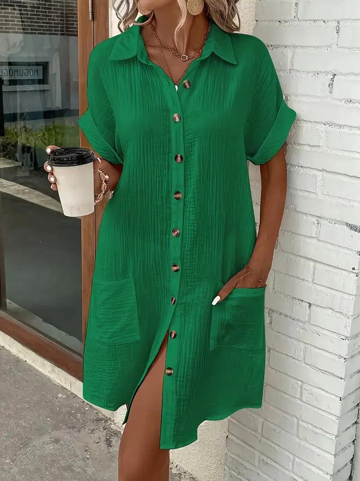 Betsabé | Vestido camisero con botones