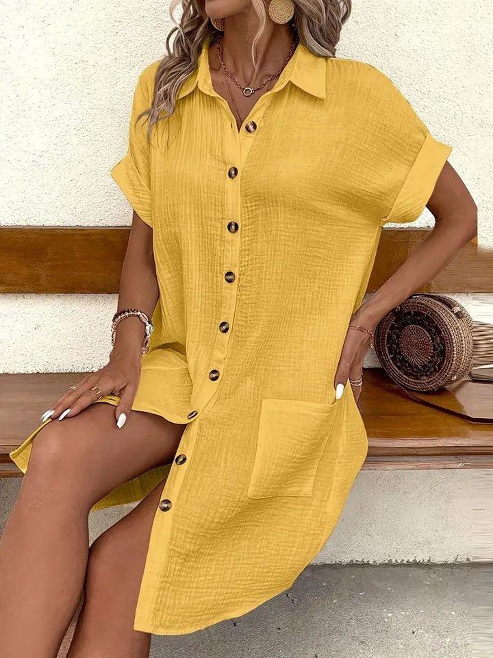 Betsabé | Vestido camisero con botones