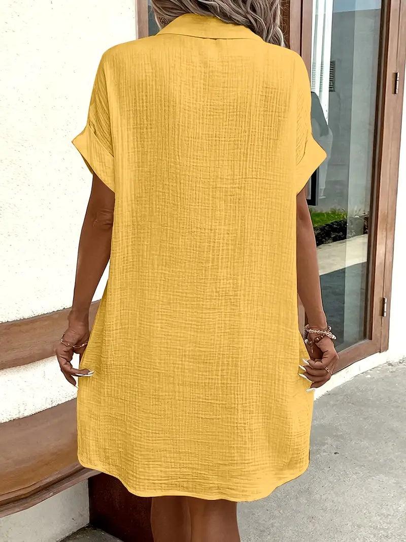 Betsabé | Vestido camisero con botones