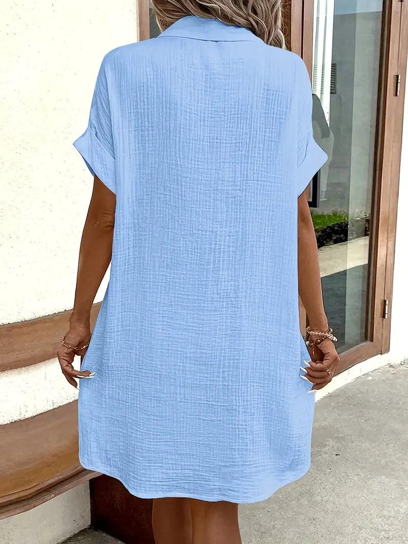 Betsabé | Vestido camisero con botones