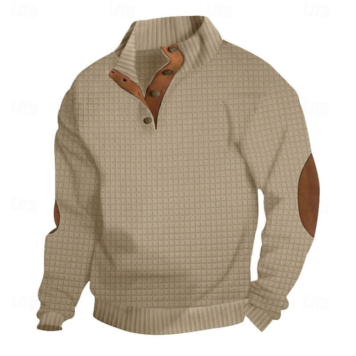 Patricio | Sweater texturado con cuello alto