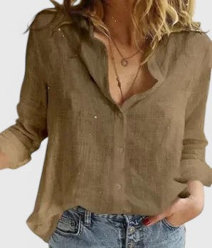 Ida | Blusa suelta con botones