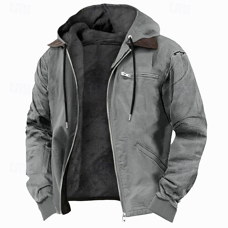 Óscar | Chaqueta con capucha forrada en polar