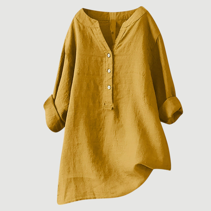 Cinthia | Blusa camisera con escote en V