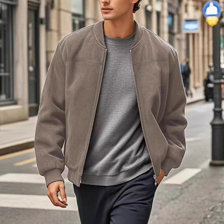 Ariel | Chaqueta con cierre y cuello alto