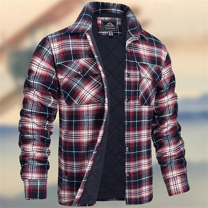 Leonel | Chaqueta camisera acolchada