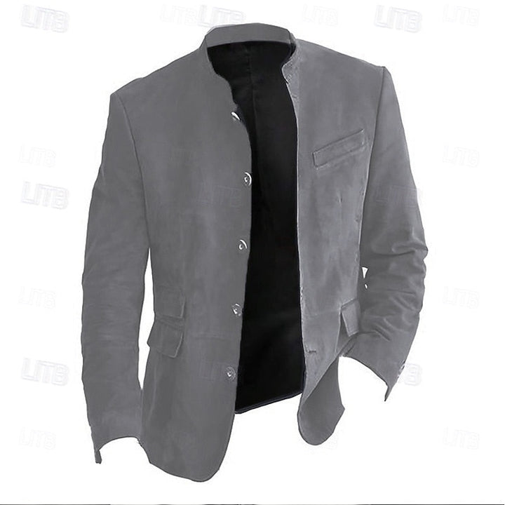 Eleodoro | Chaqueta de cuello mao para hombre