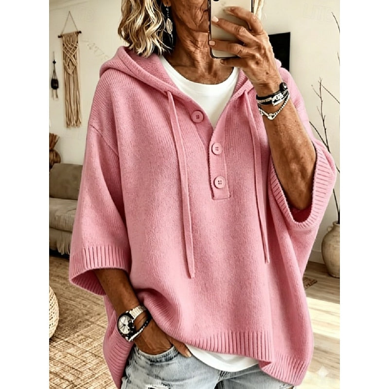 Venancia | Sweater con capucha holgado