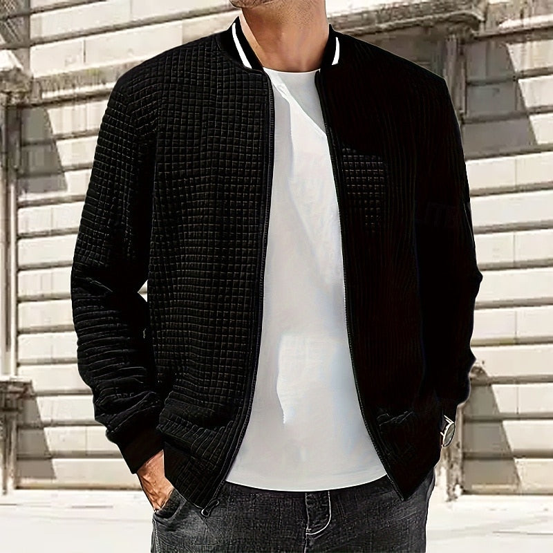 Gino | Chaqueta bomber texturizada