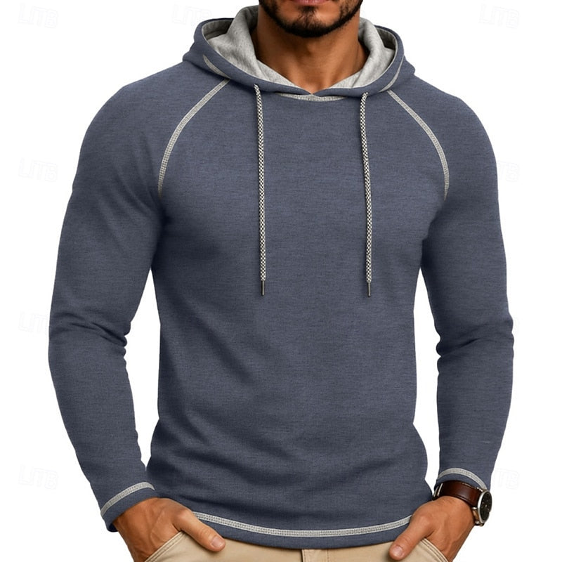 Fulgencio | Poleron con capucha y cordón para hombre