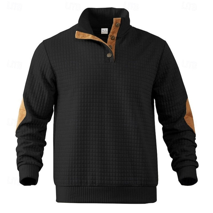 Patricio | Sweater texturado con cuello alto