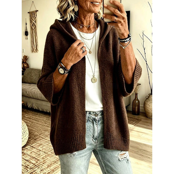 Lucero | Cardigan con capucha tejido