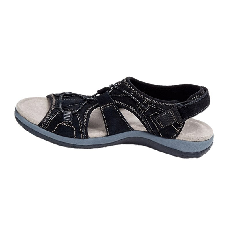 Úrsula | Sandalias acolchadas con velcro