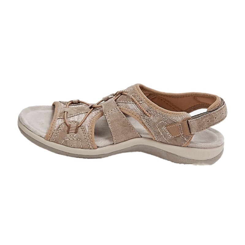 Úrsula | Sandalias acolchadas con velcro