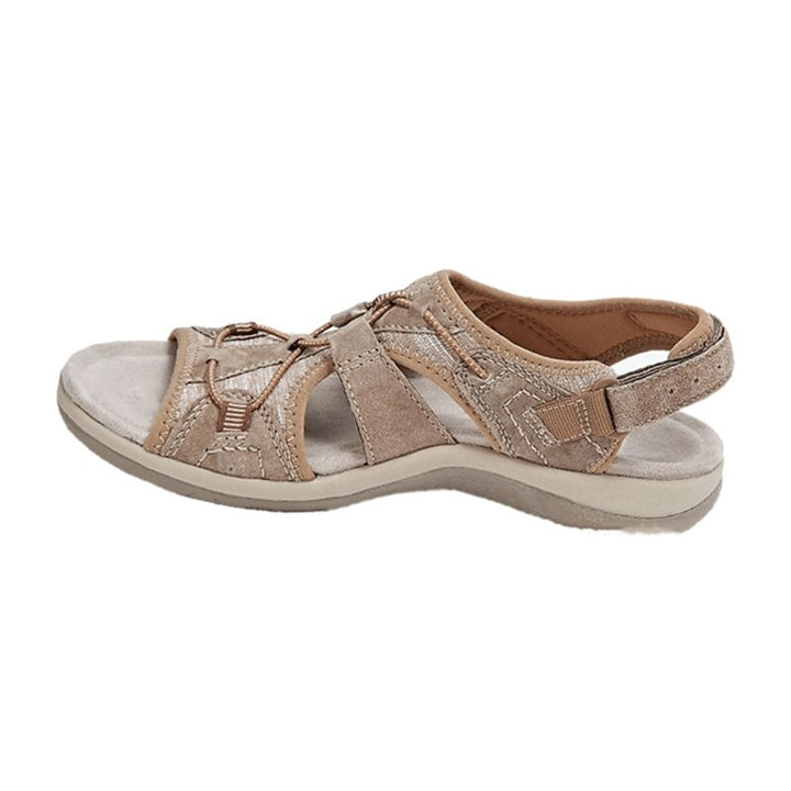 Úrsula | Sandalias acolchadas con velcro