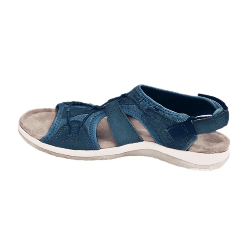 Úrsula | Sandalias acolchadas con velcro